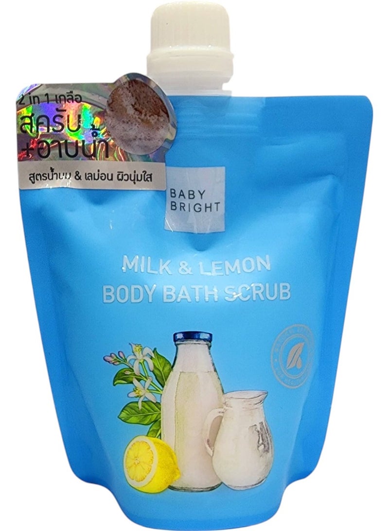 بيبي برايت مقشر الجسم بالحليب والليمون من بيبي برايت 250 جم - Image 3
