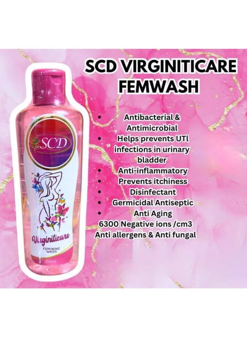 SCD Virginiticare FEMININE WASH, 150ml - Image 3