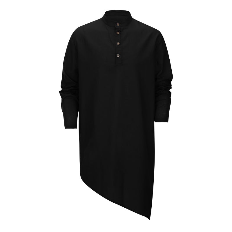 Selling Arabic Style Fashionable Simple Long Men'S Shirt Muslim Robe For Men - Image 1