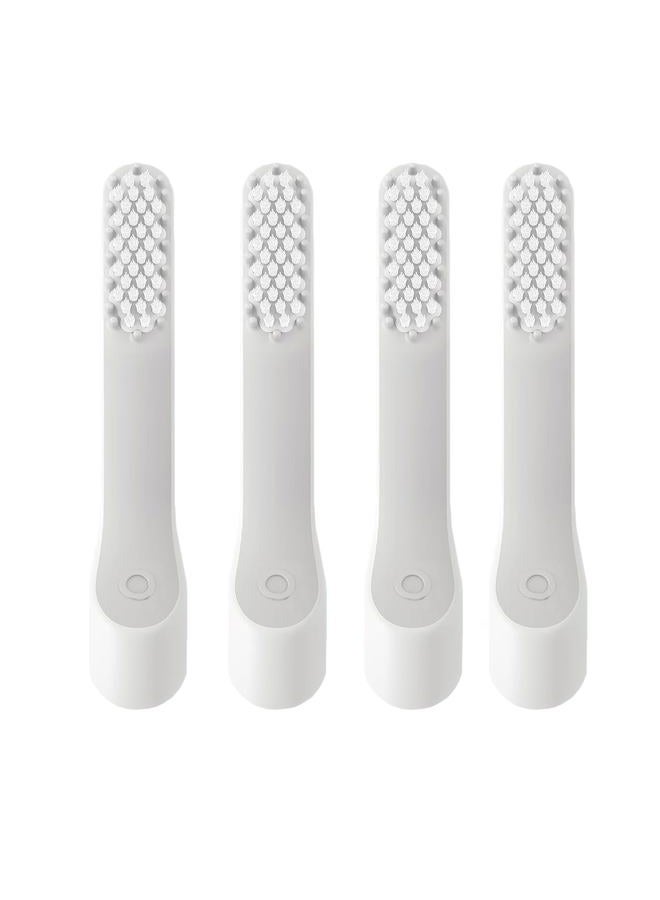 Proate Electric Toothbrush Replacement Heads Toothbrush Replacement Heads for Quip Toothbrush 4 Pcs (White) - Image 1
