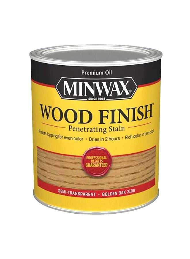 منواكس طلاء خشب نهائي متغلغل بلوطي ذهبي210B 1 كوارت 70001 - Image 1