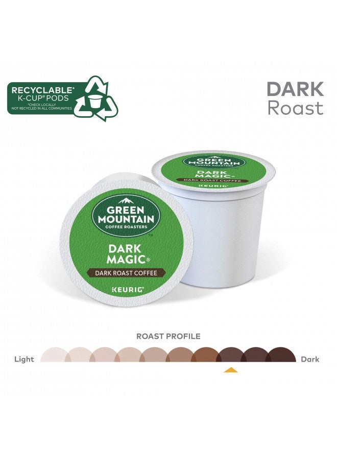 Green Mountain Coffee Roasters Dark Magic, Single-Serve Keurig K-Cup Pods, Dark Roast Coffee, 24 Count  - Image 1