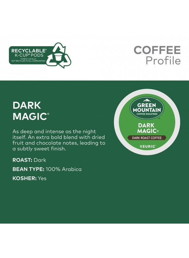 Green Mountain Coffee Roasters Dark Magic, Single-Serve Keurig K-Cup Pods, Dark Roast Coffee, 24 Count  - Image 4