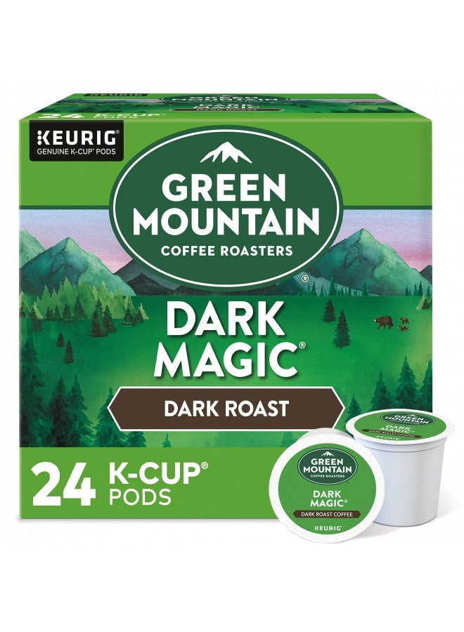 Green Mountain Coffee Roasters Dark Magic, Single-Serve Keurig K-Cup Pods, Dark Roast Coffee, 24 Count  - Image 3