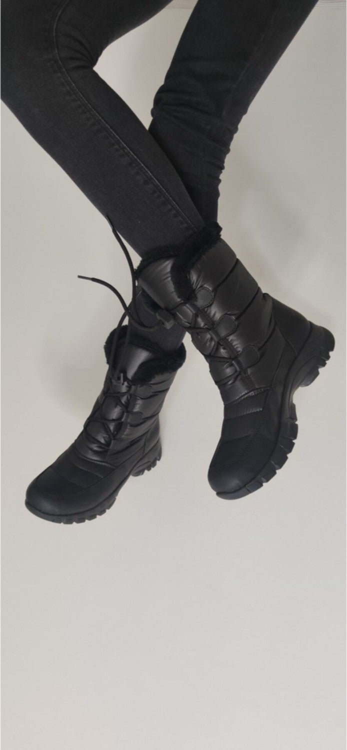 Çiğdem Kundura Çiğdem Snow Boots Kar2 Unisex - Black - 40 - ST01231-BLACK-40 - Image 1