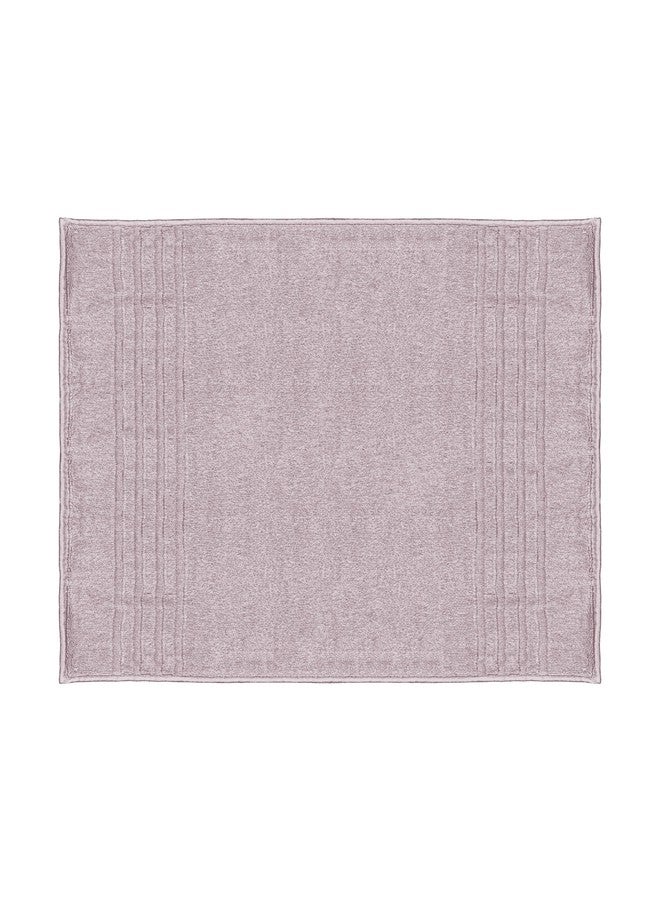 Mosobam Luxury Turkish XL Bath Mat 28X44 Lavender Aura 1000 GSM Bamboo Viscose & Aegean Turkish Combed Cotton - Image 1