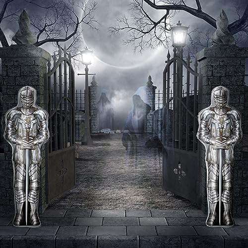 Lidmada Knight Party Balloons, Medieval Castle Decorations Supplies Aluminium Foil Balloons for Medieval Dragon Themed Birthday Party Halloween, Pack of 2 - Image 5