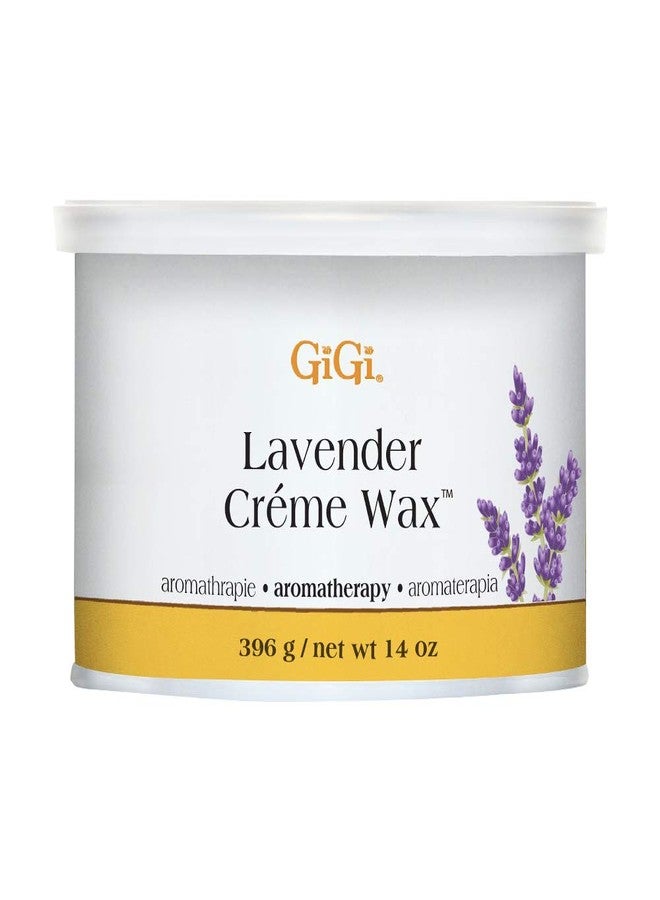 GiGi Lavender Crème Wax for Hair Removal & Waxing, Soft Wax for Sensitive Skin, Face & Body, 14 oz, 1 Pack - Image 1