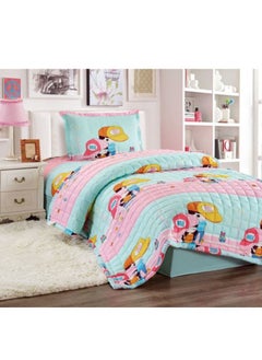 Compressed Bed Comforter Set Consisting Of 3 Pieces ChildrenS Drawings