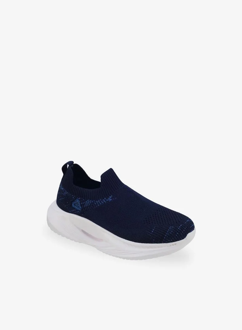 Kappa Boys Textured Slip-On Sports Shoes
