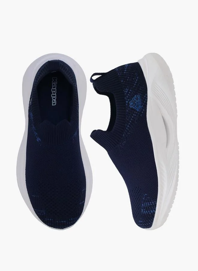 Kappa Boys Textured Slip-On Sports Shoes