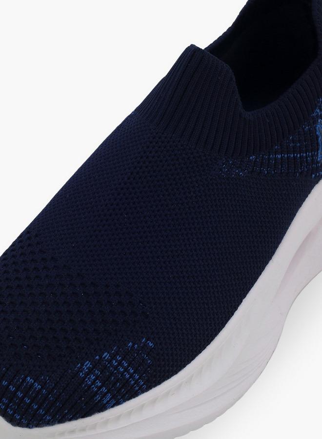 Kappa Boys Textured Slip-On Sports Shoes - Image 4