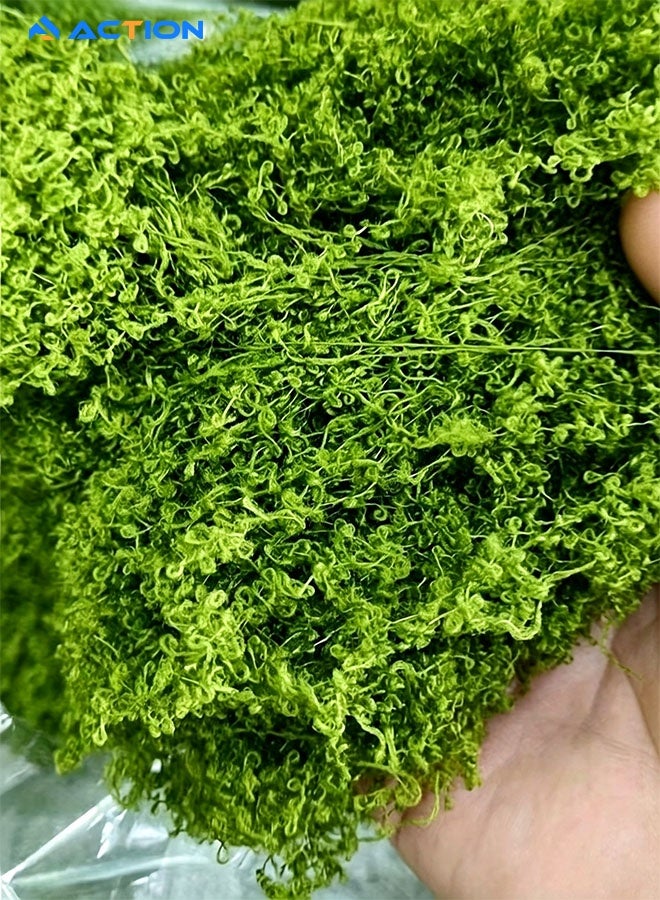 ACTION 100g Artificial Moss Grass – Realistic Fake Green Moss for Centerpieces, Home, Kitchen & Garden Decor, Perfect Preserved Forest Moss for DIY Floral Arrangements & Displays - Image 3