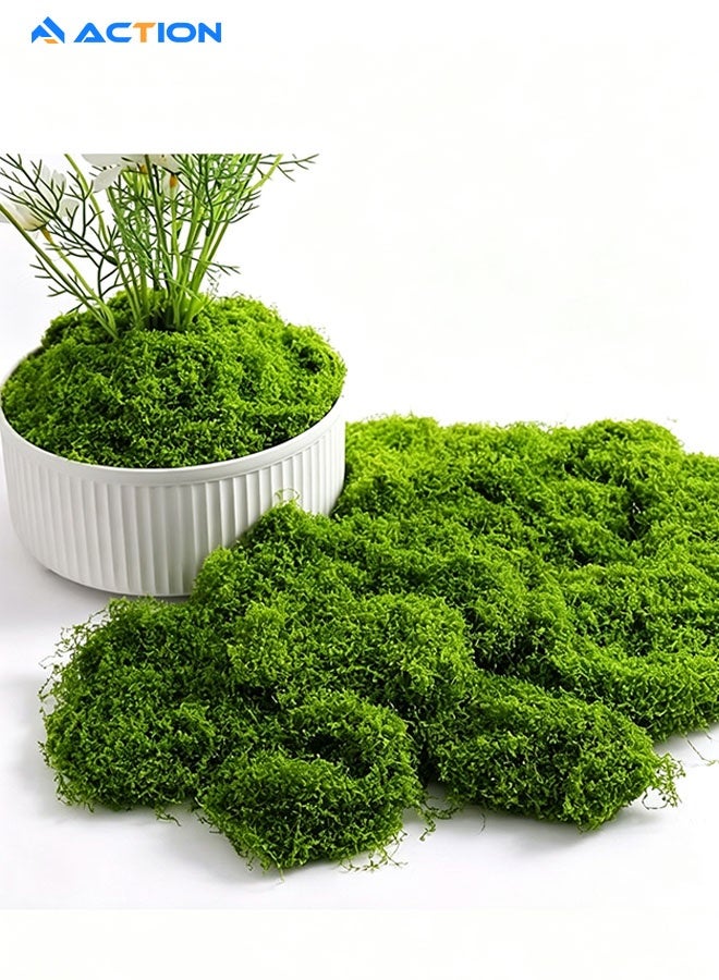 ACTION 100g Artificial Moss Grass – Realistic Fake Green Moss for Centerpieces, Home, Kitchen & Garden Decor, Perfect Preserved Forest Moss for DIY Floral Arrangements & Displays - Image 4