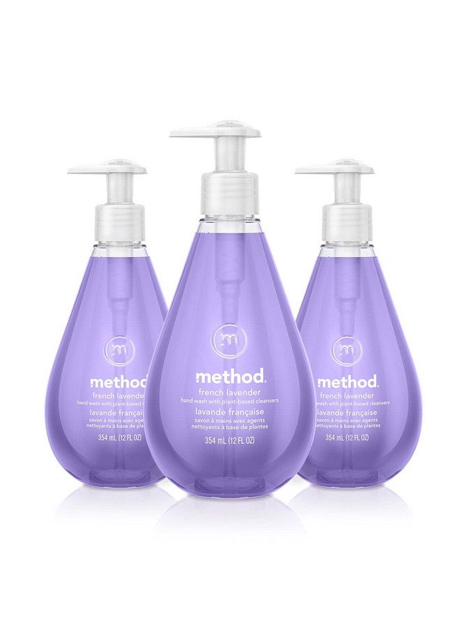 Method Gel Hand Soap French Lavender 12 Ounce (3 Count) - Image 1