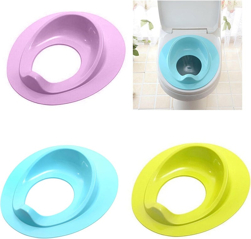 Adjustable Toddler Toilet Seat Reducer For Potty Training Kids 24 Months Over Anti Slip Design Children's Pad Seat Reducer For Toddler - Image 2