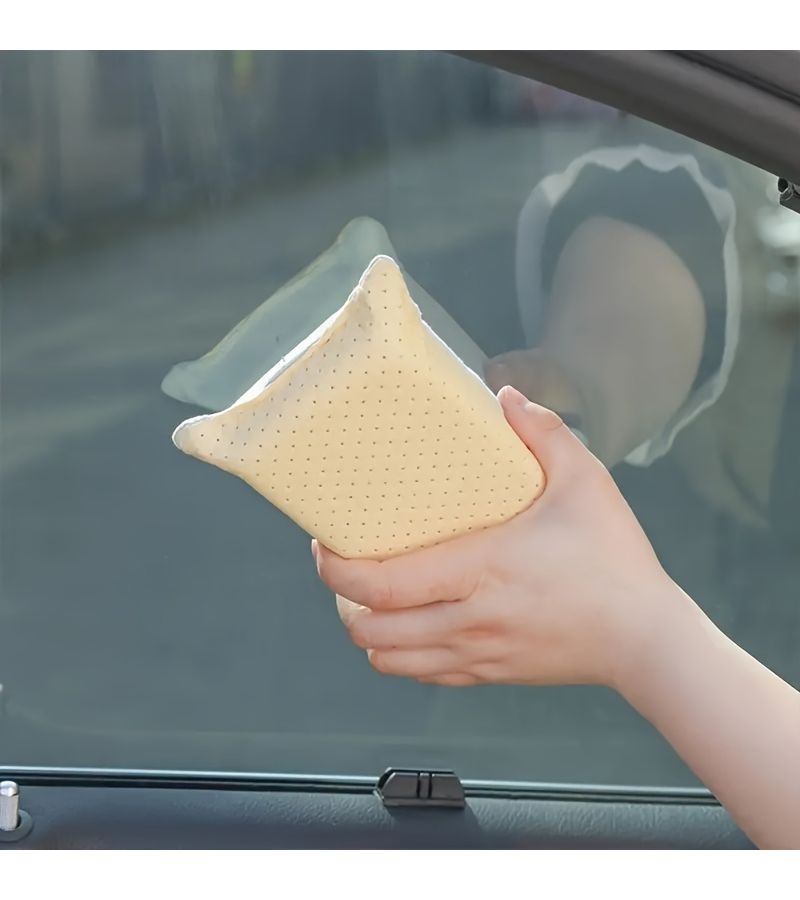 كابتن كلير ميراكلوس نافذة مضادة للضباب إسفنجة ماصة أزرق أصفر عبوة من 3 قطع أداة سيارة - Image 2