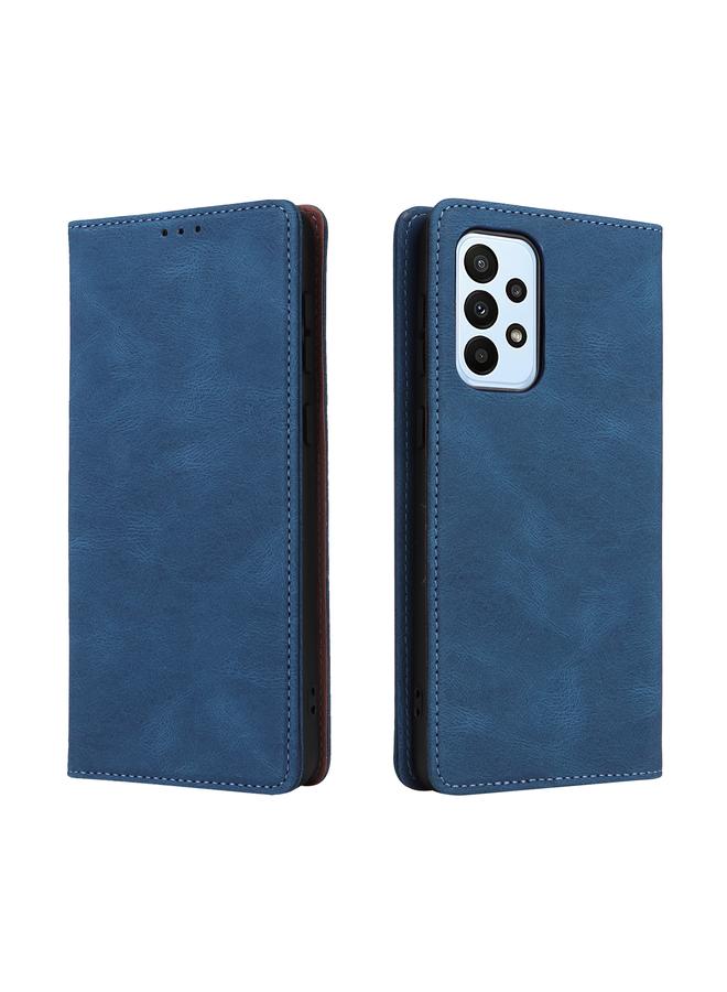 اس-توب جراب لهاتف Samsung Galaxy A23 مصنوع من الجلد بإغلاق شفط بسيط - Image 2