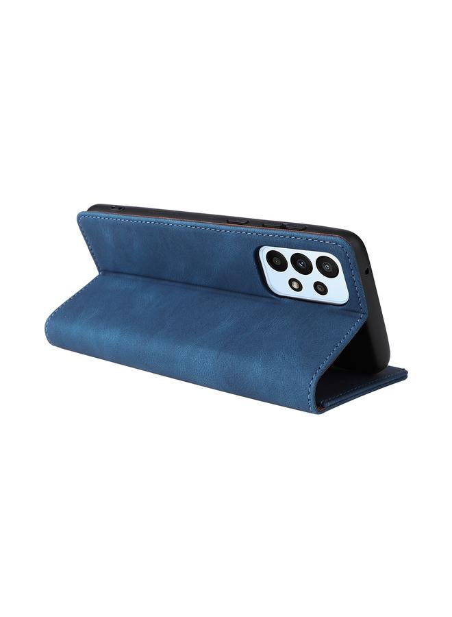 اس-توب جراب لهاتف Samsung Galaxy A23 مصنوع من الجلد بإغلاق شفط بسيط - Image 5