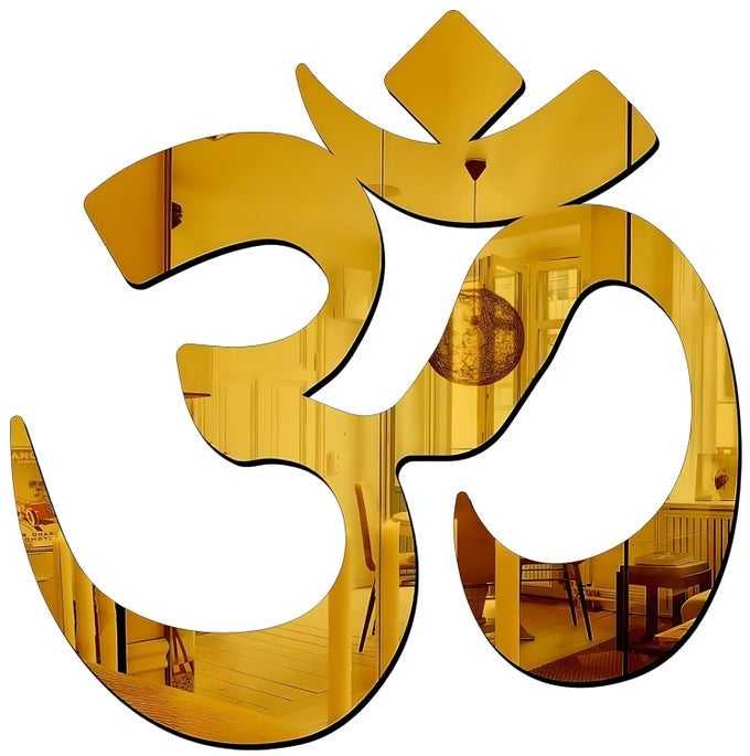 OM GOLDENMANDIR STICKER POOJA MANDIR STICKERS STICKERS FOR MANDIR STICKER FOR MANDIR OM WALL DECOR OM SUBH LABH FOR DOOR ENTRANCE SHUBH LABH