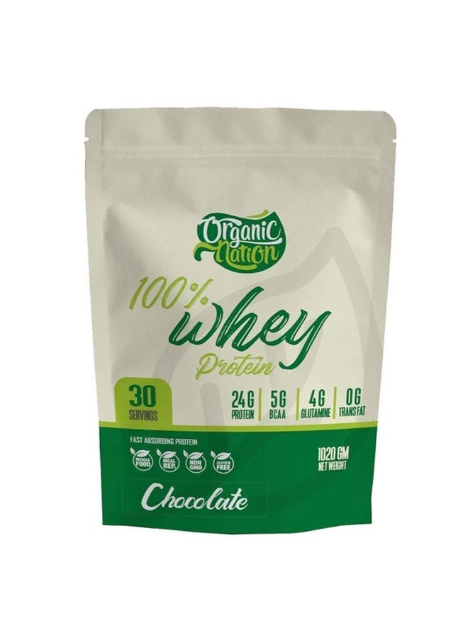 اورجانيك نيشن واي بروتين 100 %بطعم الشيكولاتة - Image 1