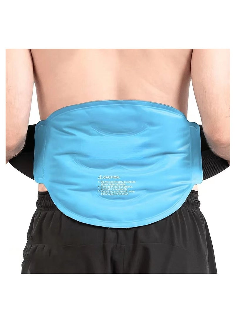 Generic - Ice Packs for Back Injuries Reusable Gel Cold Pack for Lower Back Lumbar Waist Hip Pain Relief Cold Compress - Image 1