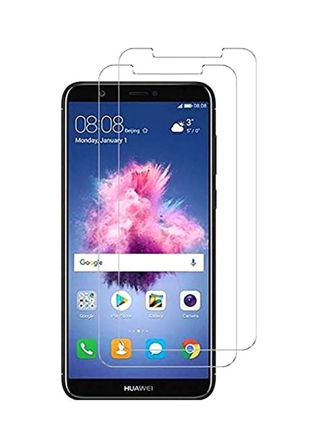 NIBEMINENT Huawei 7S / P Smart Screen Protector 2 Pack Tempered Glass Film Clear 