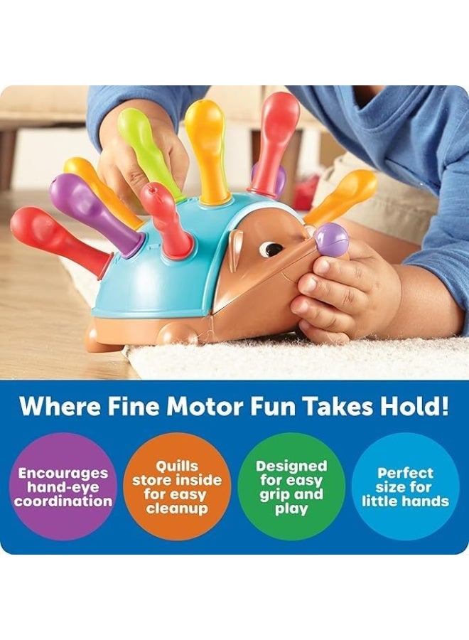 Hedgehog Shape & Color Sorting Toy for Toddlers – Educational Learning Toy with 12 Colorful Pegs for Fine Motor Skills, Color Recognition & Early Learning - Image 4