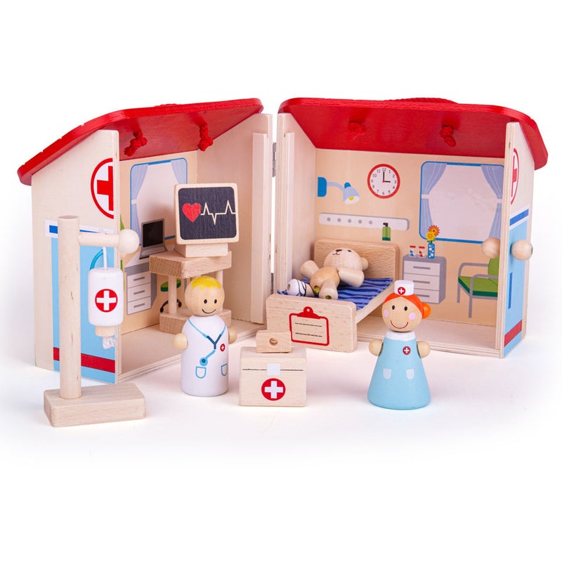 BIGJIGS Mini Hospital Playset Bj682