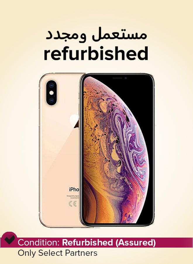 Apple Refurbished - iPhone XS Max 64GB Gold 4G With Facetime - International Version - Image 1