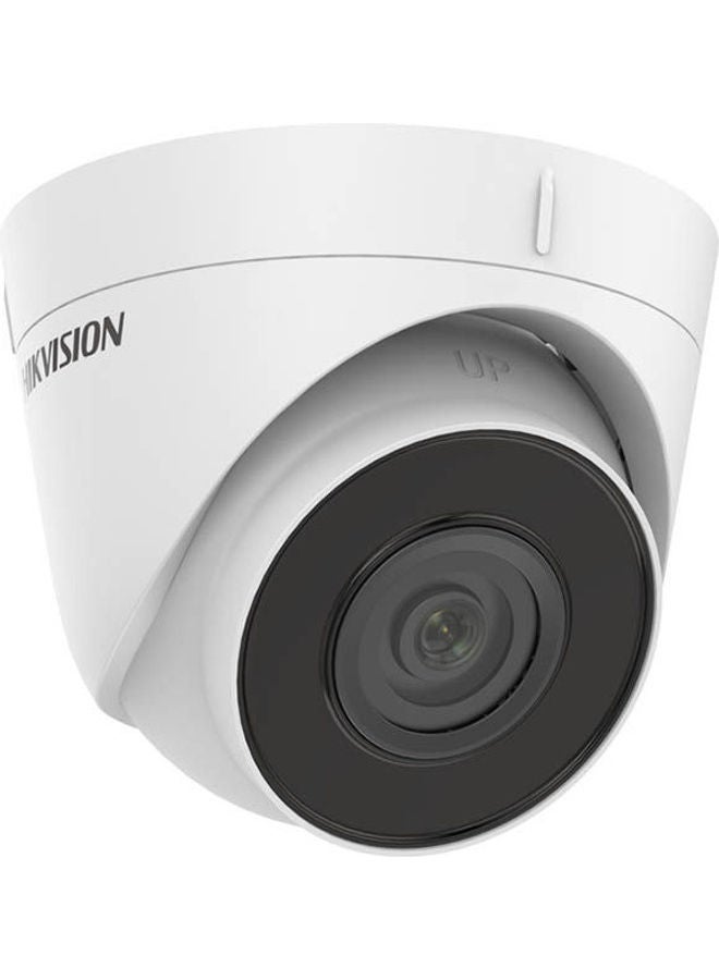 HIKVISION 2 MP Built-in Mic Fixed Turret Network Camera, 2.8mm Lens, Up to 30m IR Range, Up to 256 GB SD Card Storage, H.265+ Compression, White | DS-2CD1323G0-IUF - Image 2