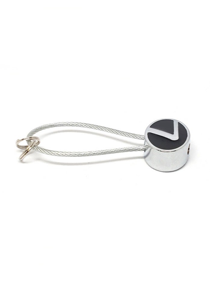 Service Zone Zinc Alloy Metal 3D Logo Keychain For Lexus - Image 2