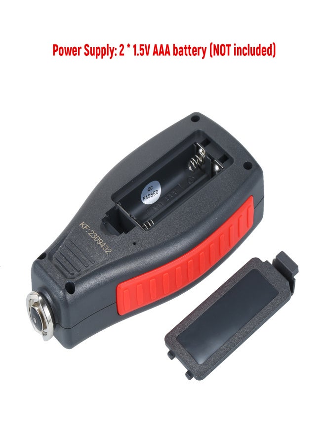 بينيتيك مقياس سمك الطلاء BENETECH GT235 LCD، مقياس سمك الطلاء، جهاز اختبار عمق طلاء السيارات، 0-1800 ميكرومتر، مع حقيبة ركائز معايرة، فيلم طلاء معايرة للسيارات - Image 2