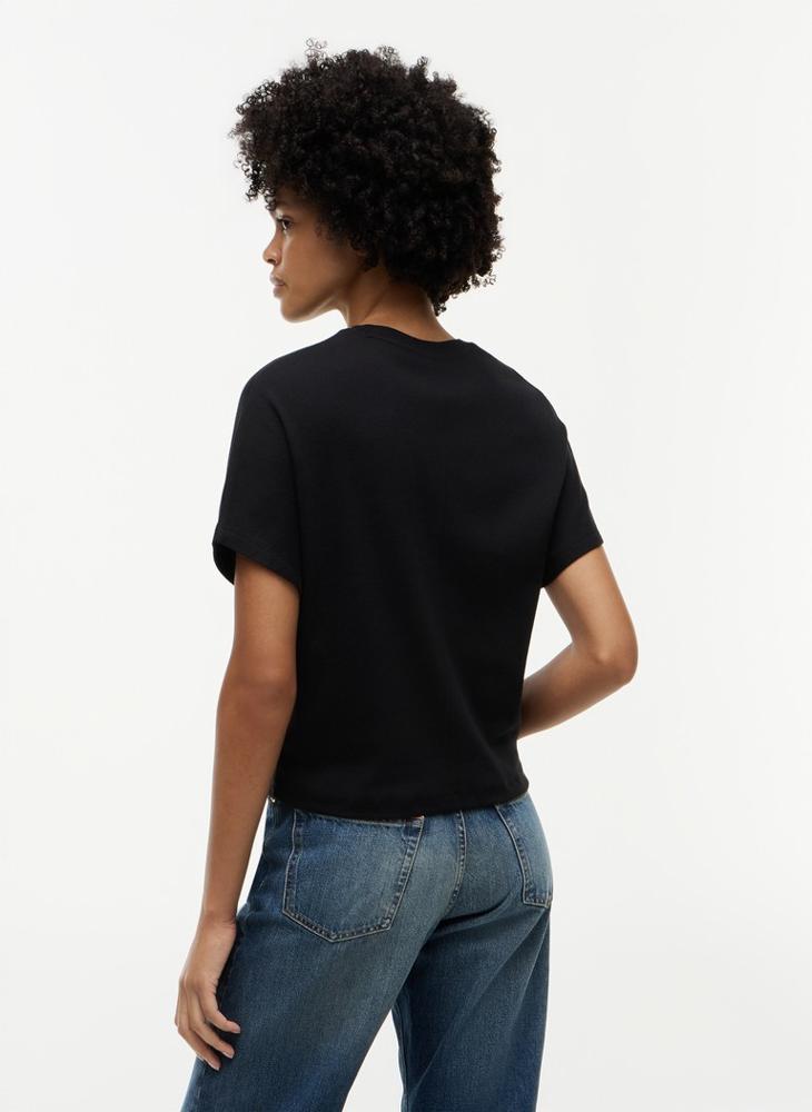 TOMMY HILFIGER Batwing Sleeve Crew Neck T-Shirt - Image 2