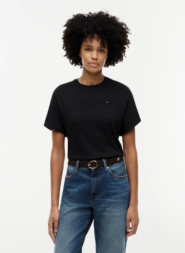 TOMMY HILFIGER Batwing Sleeve Crew Neck T-Shirt - Image 1