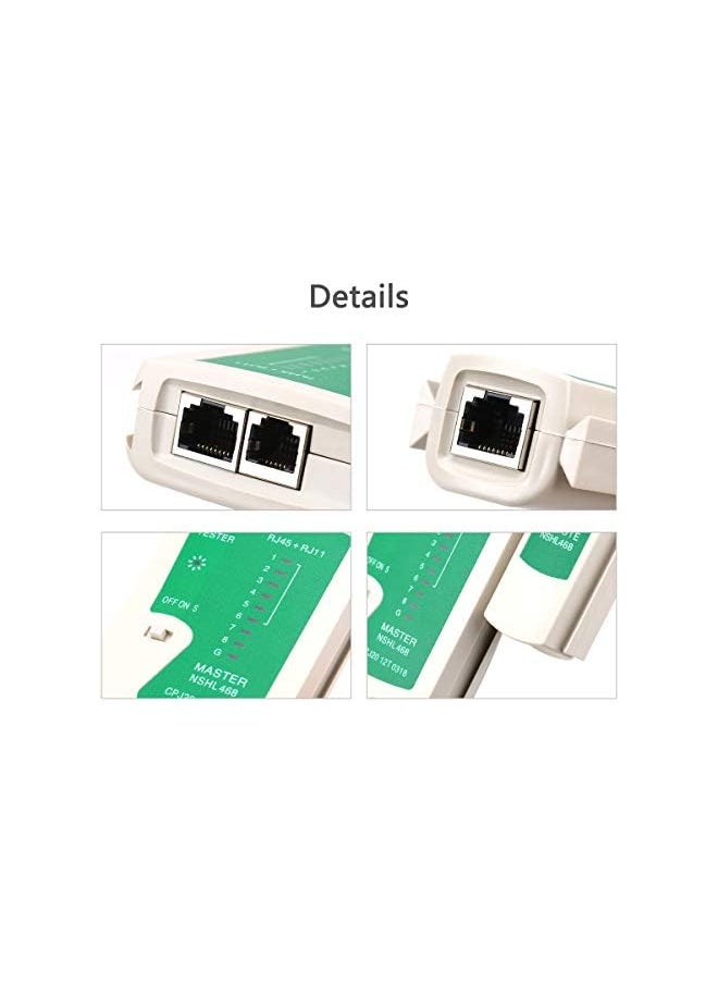 PROMASS promass"NSHL468 Tester Universal RJ45 + RJ11 ST-248 Multifunctional UTP Network Cable Tester Test Tool Equipment"  - Image 3