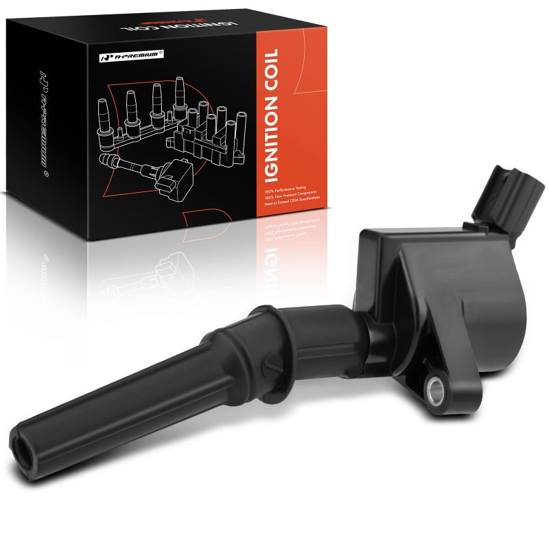 APremium Engine Ignition Coil Pack Compatible with Ford F150 F250 F350 Crown Victoria E150 E250 E350 Econoline Lincoln Navigator Town Car Mercury Grand Marquis Mountaineer 54L 46L