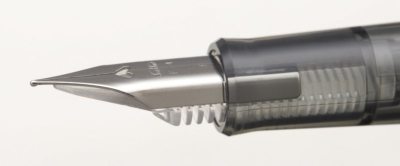 Sailor HighAce Neo Clear Beginners Fountain Pen, Steel Nib, Fine, Black Body (11-0119-220) - Image 2
