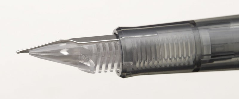 Sailor HighAce Neo Clear Beginners Fountain Pen, Steel Nib, Fine, Black Body (11-0119-220) - Image 3