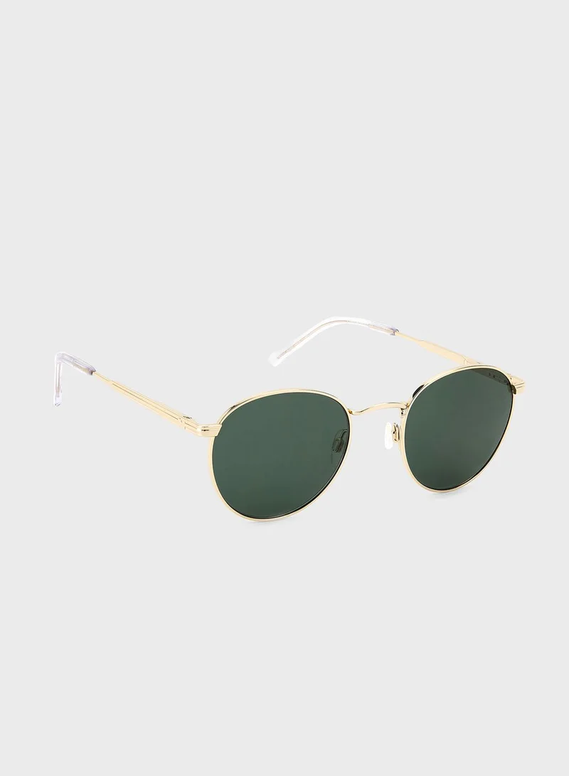 pierre cardin 205677J5G52Qt Aviator Sunglasses