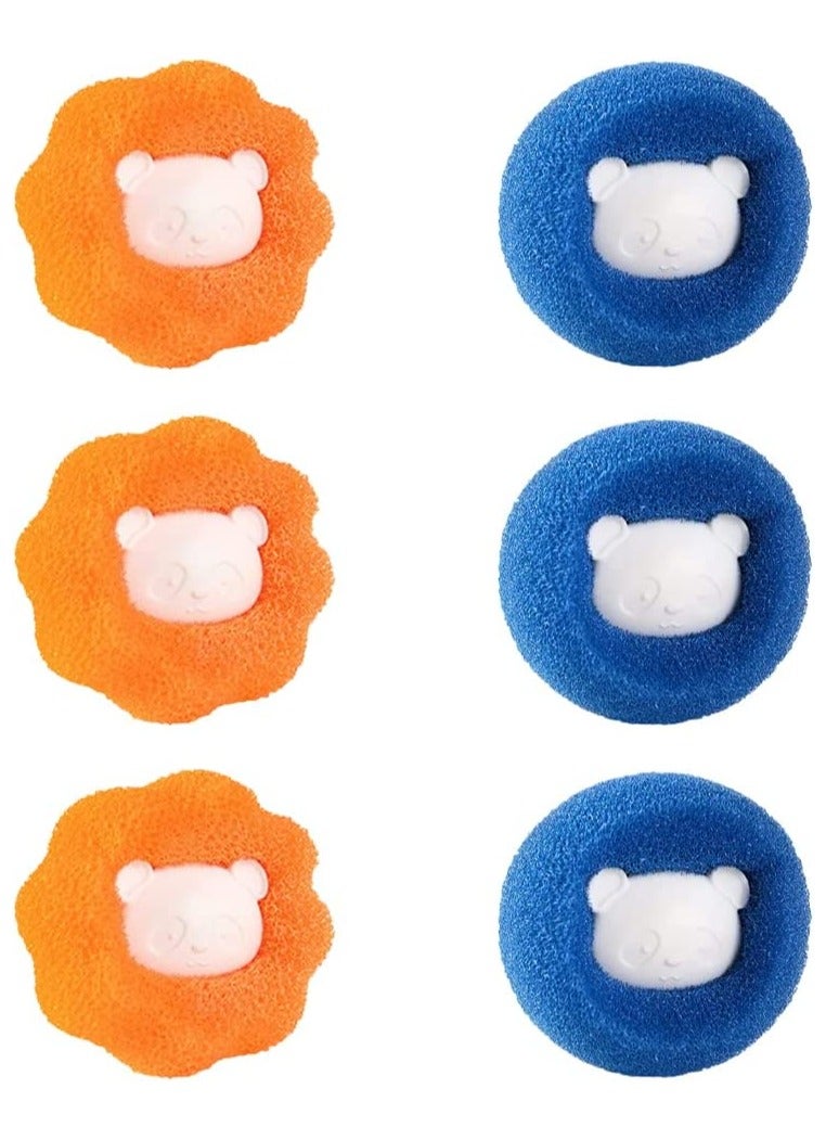 Reusable Hair Removal Cleaning Ball for Washer and Dryer - Effective Laundry Sticky Artifact Cotton Puff Ball for Catching Pet Hair from Dogs and Cats. - Image 1