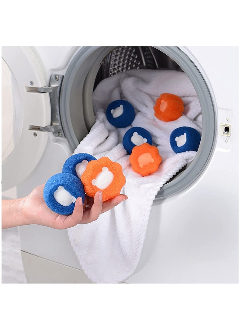 Reusable Hair Removal Cleaning Ball for Washer and Dryer - Effective Laundry Sticky Artifact Cotton Puff Ball for Catching Pet Hair from Dogs and Cats. - Image 2