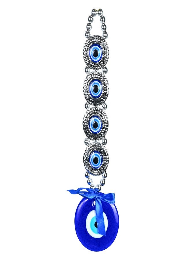 Hindcraft Home Decore - Evil Eye Protection Hanging | Good Luck Charm & Feng Shui Nazar Battu Pendant for Home, Car & Office | Positive Energy Wall Hanging for Prosperity & Safety - Image 4