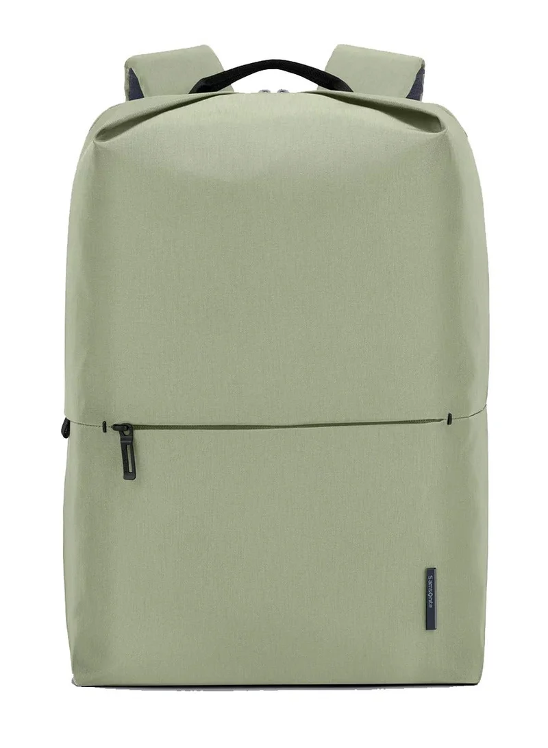 Samsonite Light Green Lite-Geo 15.6" Laptop Backpack, 100% Nylon, Light Green|Outer Zipper Pockets|Bottle Holder|Internal Key Holder - 3 Years International Warranty  | Best Price UAE
