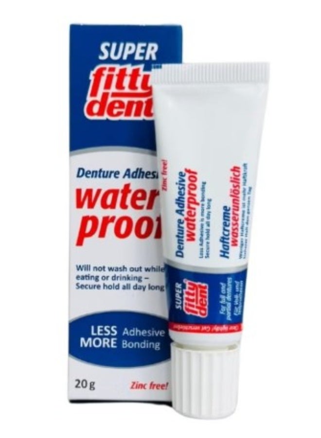 Fittydent Denture Adhesive waterproof - 20G - Image 1