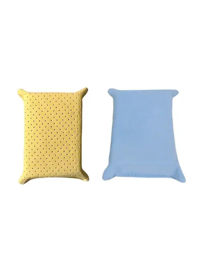 Light Blue Yellow Super Absorbent Anti Fog Sponge For Car Windows And Glasses No Residue - Image 2