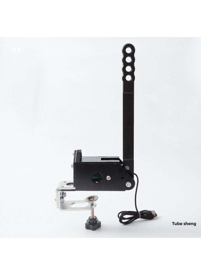 ماركة غير محددة فرامل يد لعبة الانجراف الجديدة Dust AC Racing Plan G29 Tuma T300GT Speedster USB Simulator Brake - لون المنتج: Hb05 فرامل يد USB سوداء بدون مشبك  - Image 5