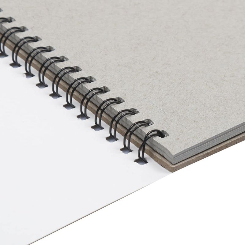 Art Essentials Toned Sketch Artist 18 x 24 inch Cool Grey Medium Surface 120 GSM Perforated Wiro of 24 Sheets Acid Free Paper for Drawing Sketch with Graphite Charcoal Pastel Light Dark Media - Image 4
