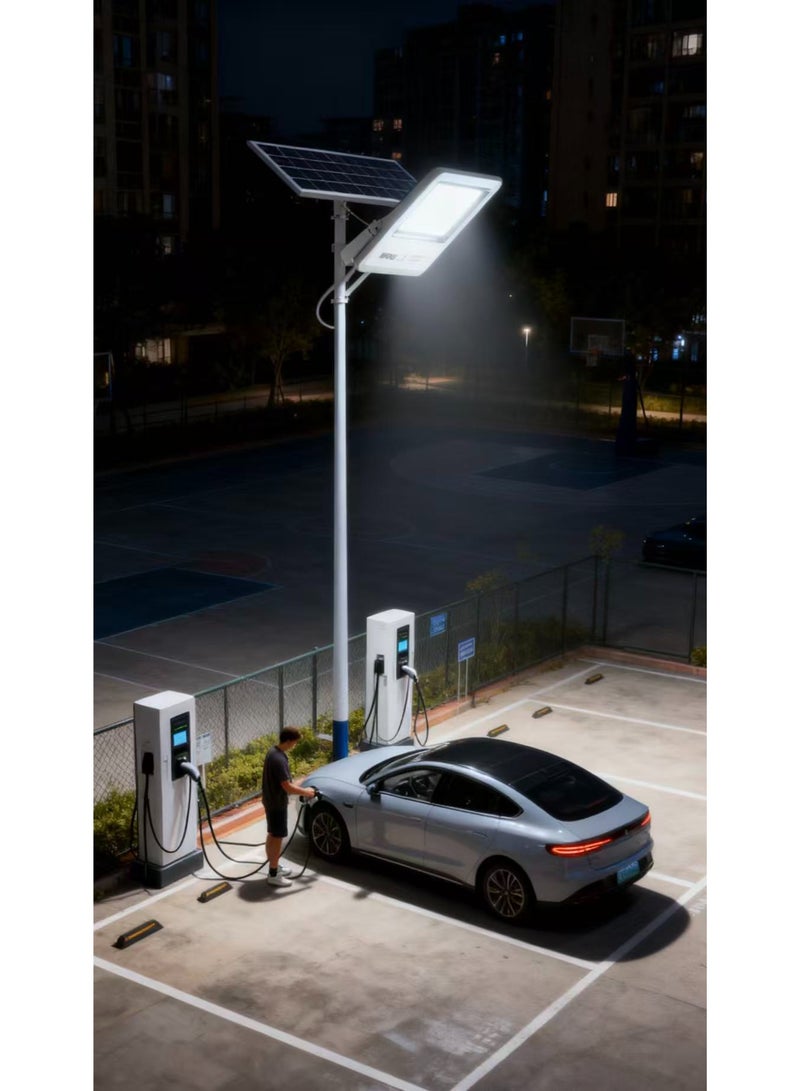MODI 200W / 300W / 400W Solar Flood Light Outdoor, High-Efficiency Solar Panel, LiFePO₄ Battery, IP65 Waterproof LED Spotlight with Remote, Timer & Light Sensor – Ideal for Courtyards, Parks & Off-Grid Locations - Image 5