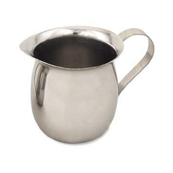 Browne Foodservice Browne 8 oz Stainless Steel Bell Shaped Creamer - Image 2